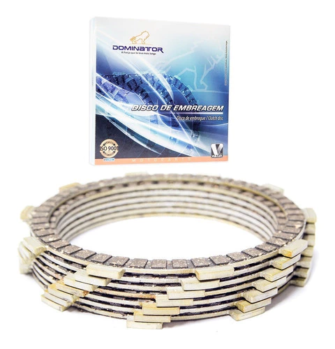 Kit Disco De Embreagem Moto Honda Cb300r NX 400 Falcon Xre 300 Xr 400 2009 Em Diante