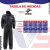 Conjunto Capa de Chuva Alba Motociclista Masculino Europa