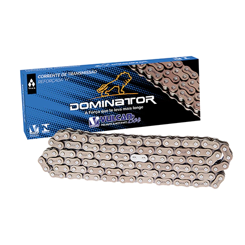 Corrente Transmissão Relação 428hx130l Honda Nxr 150 160 Bros Xtz 250 Lander