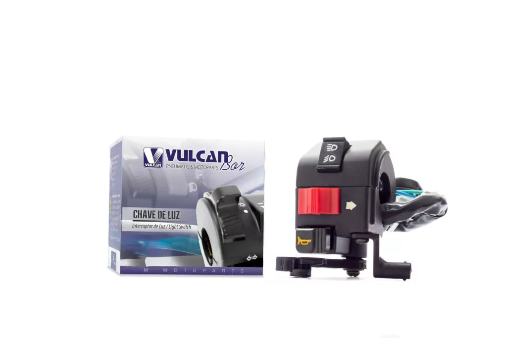 Punho Chave de Luz Interruptor Biz C100 Dream Vulcanbor