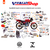 Kit Pneu Diant.80/100-18+Tras.100/90-18 c/c Winner Par - Vulcanshop