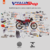 Câmara De Ar Aro 17 Moto Biz Pop Shineray 60/100-17 Vulcanbor na internet