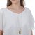 Colar longo pingente Folha G e cristal dourado - comprar online