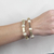 Pulseira Nice dourada - comprar online