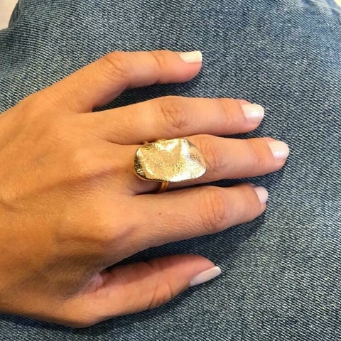 Anel coliseu ouro - comprar online