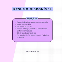 Redes de Atenção à Saúde e Fonoaudiologia - comprar online