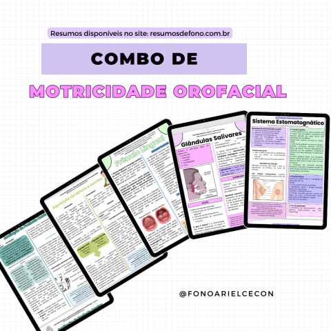 Combo de Motricidade Orofacial