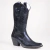 Bota Western 6369F Preto Liso Cano Alto