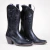 Bota Western 6369F Preto Liso Cano Alto na internet