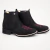 Bota 7779F Preto Nobuck Cano Curto Texana na internet