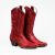 Bota Western 6369F Bordô Cano Alto na internet