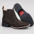 Bota 7773 Texana Bico Quadrado Nobuck Café - loja online