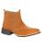 Bota Texana Bico Quadrado Ferrugem