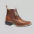 Bota Texana Bico Quadrado Fóssil Tabaco