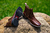 Bota Texana Bico Quadrado Fóssil Tabaco