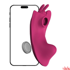 Vibrador de Calcinha com Sugador - Controle por APP - Silencioso