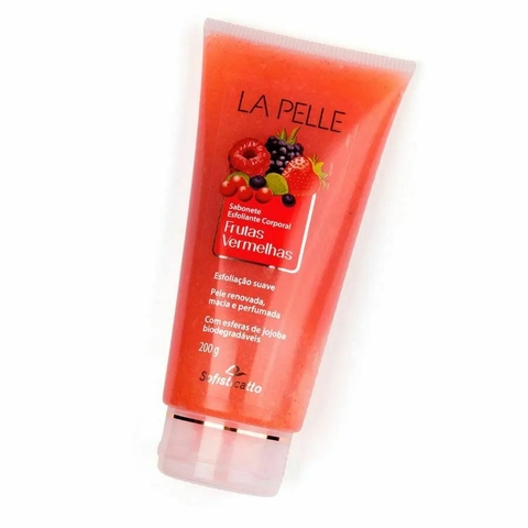 Sabonete Esfoliante Frutas Vermelhas - 200 GR