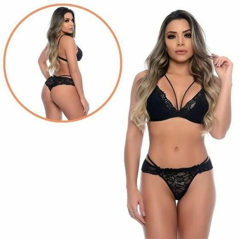 Conjunto Em Renda com Strappy - comprar online