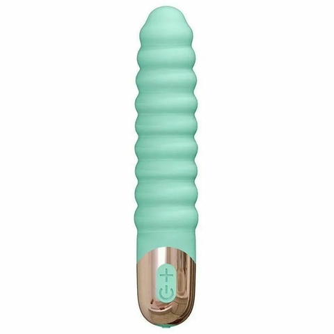 Vibrador Escalonado, Toque Aveludado e Estimulação Intensa -Recarregável