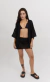 Saia Tricot Preta
