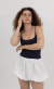 Saia Balonê Off White - Martina Atacado