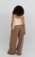 Calça Linho Marrom