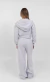 Imagem do Blusa Moletom Cropped Cinza