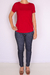 Camiseta Flora Vermelha