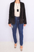 Blazer de Veludo Cotelê Preto - comprar online