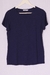 Camiseta Flora Azul Marinho na internet