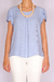 Blusa Tulipa Azul Clara - comprar online