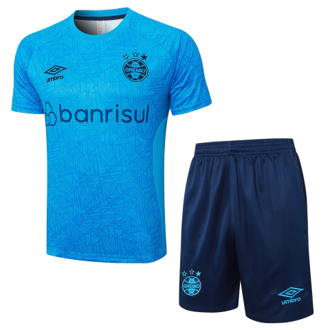 Conjunto Grêmio Treino 2024/25 Umbro Torcedor Masculina - Azul - comprar online