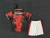 Kit Infantil São Paulo I 24/25 - New Balance - Branco - (cópia) on internet