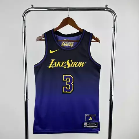 Regata NBA Los Angeles Lakers City Edition 24/25 Anthony Davis - comprar online