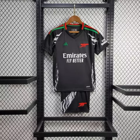 Kit Infantil Arsenal Il Adidas 24/25 - Preto - comprar online