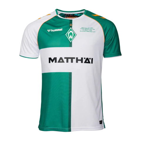 Camisa Werder Bremen I 23/24 - Torcedor Hummel Masculina - Branca e verde com detalhes em preto - (cópia) - (cópia) - (cópia) - buy online