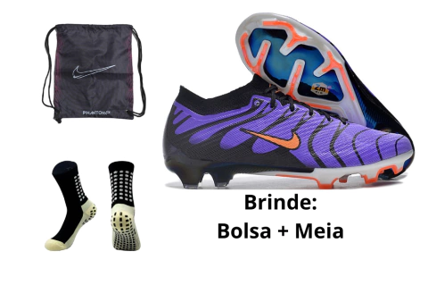 Chuteira Nike Air Zoom Mercurial Vapor 15 Elite - (cópia)