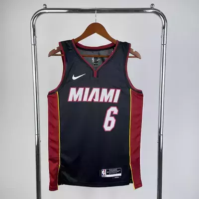 Regata NBA Miami Heat Icon Edition LeBron James Preta - comprar online
