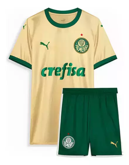 Kit Infantil Palmeiras Ill 24/25 - Puma - Dourada - comprar online
