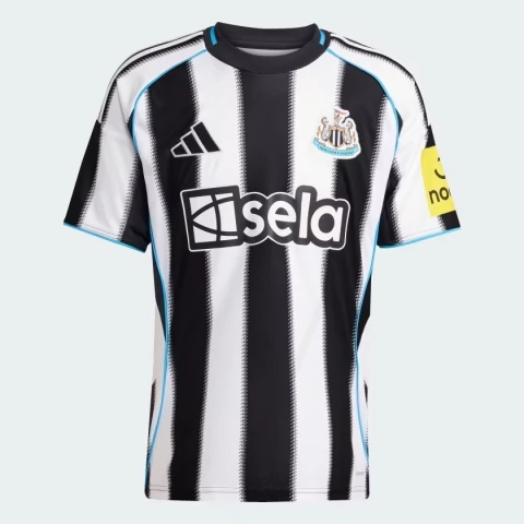Camisa Newcastle Home 2025/26 Torcedor Adidas Masculina - Branco e Preto - comprar online