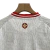 Image of Kit Infantil Atlético de Bilbao III 23/24 Castore - Branco com detalhes em vermelho e preto
