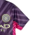 Imagen de Kit Infantil Manchester City Goleiro Puma 23/24 - Roxo com detalhes em rosa e dourado
