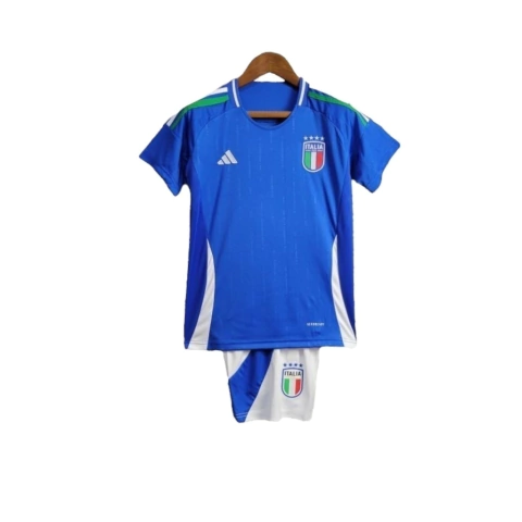 Kit Infantil Itália I 24/25 - Adidas - Azul