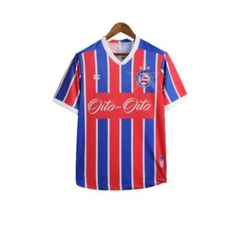 Camisa Bahia Edição Especial Título 1988 - Torcedor Volt Masculina - Vermelha e azul