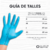 Caja de guantes de nitrilo azul | Topglove | 100 u. en internet