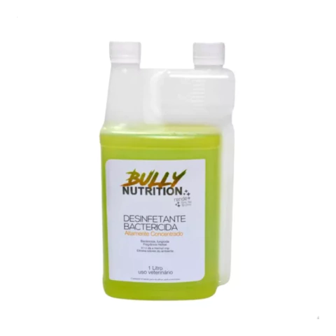 desinfetante antibacteriano bully nutrition concentrado limpa canil
