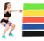 Kit Elástico Extensor - 5 Faixas Academia/Musculação/ banda elástica