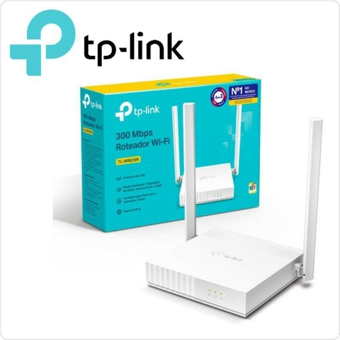 Roteador TP-Link wifi TL-WR829N 300Mbps 2 Antenas - 3 Portas