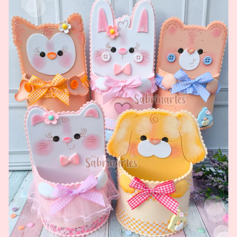 Apostila Virtual - Porta-trecos Amiguinhos - comprar online