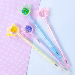 Caneta Gel Gatinho com Glitter - comprar online